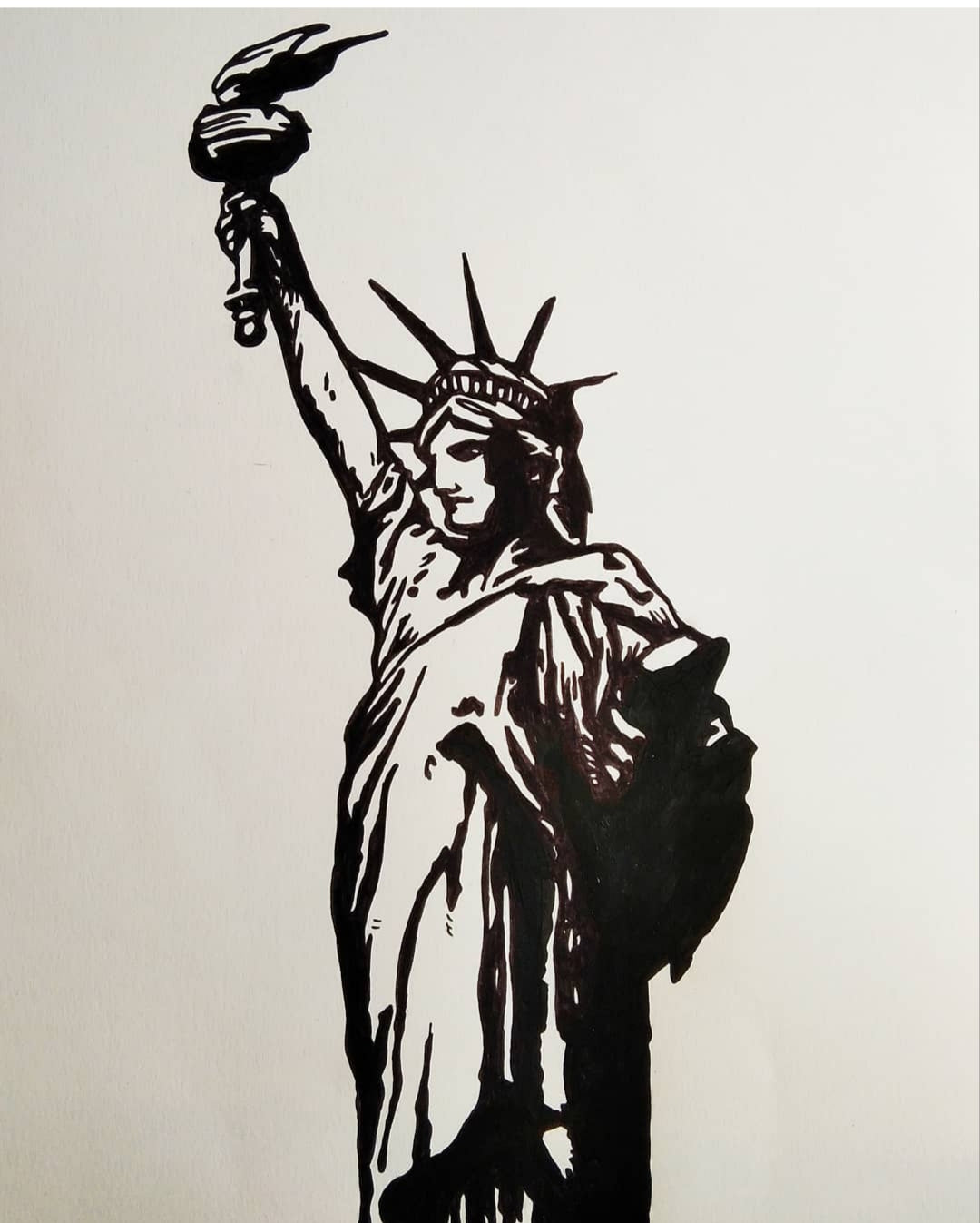 Ilustración a rotulador 46