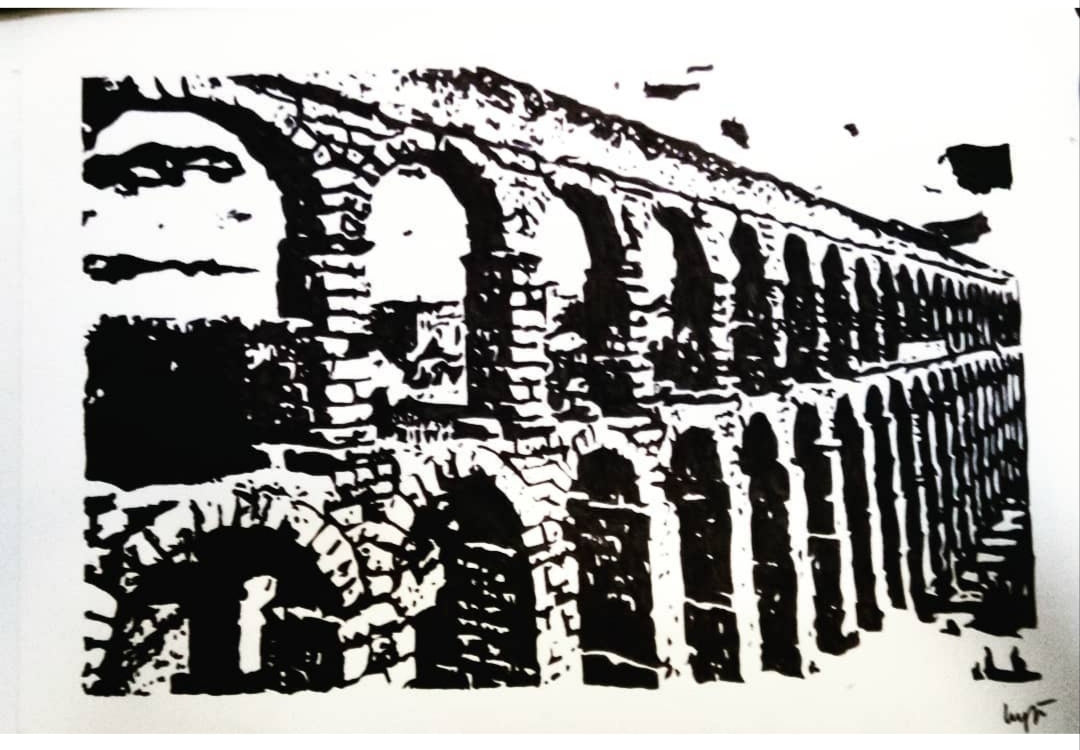 Ilustración a rotulador 44