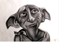 Retrato a lápiz Dobby