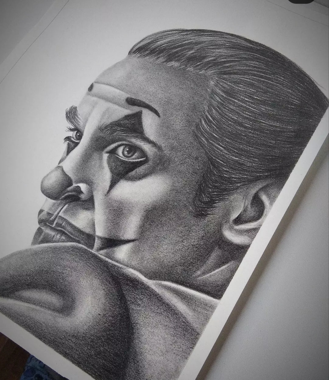 Retrato a lápiz Joker 2