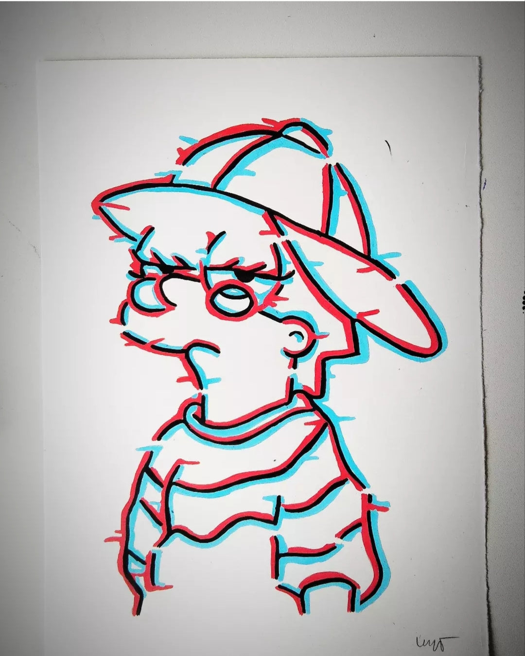 Ilustración a rotulador 10