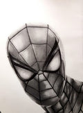 Retrato a lápiz Spiderman