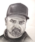 Retrato a lápiz Nach