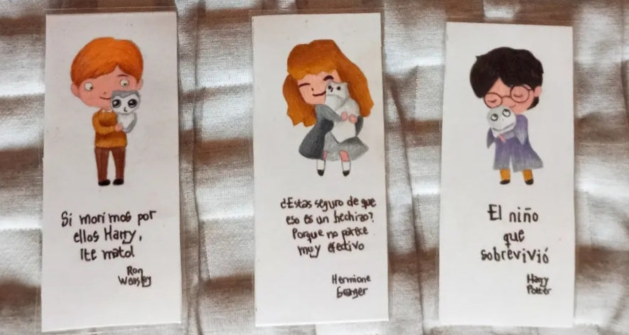 Marcapáginas pack 1 Harry Potter